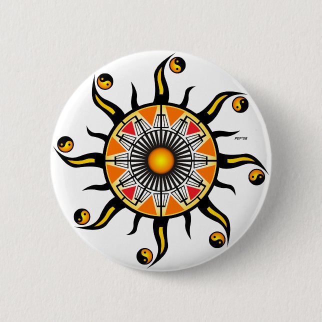 Sun of A Basket 2 Inch Round Button (Front)