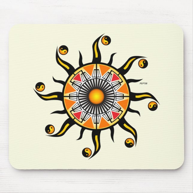 Sun of A Basket Mouse Pad (Front)