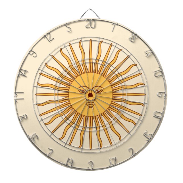 Sun of May Dartboard (Front)