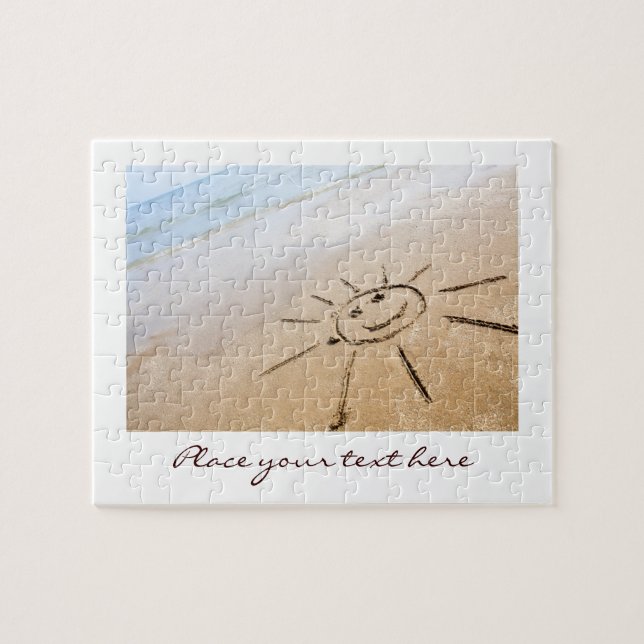 Sun on The Beach Jigsaw Puzzle (Horizontal)