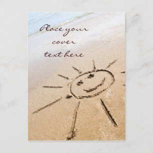 Sun On The Beach Postcard