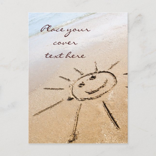 Sun On The Beach Postcard (Front)