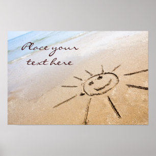 Sun On The Beach Poster