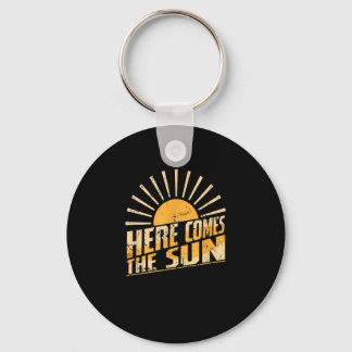Sun on the Horizon here comes the Sun Keychain