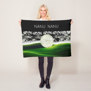 SUN ON THE MOON FLEECE BLANKET