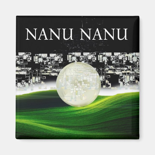 SUN ON THE MOON MAGNET (Front)