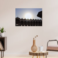 Sun Over Cairo Mosque