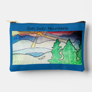 Sun Over the Mountains Accessory Pouch