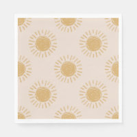 Sun Party Napkins