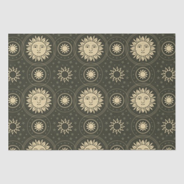 Sun Pattern  Tissue Paper (Front)