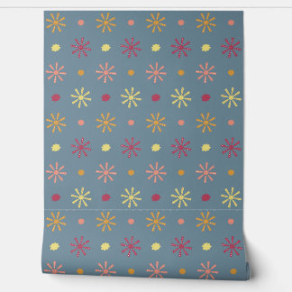 sun pattern wallpaper