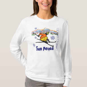 Sun Peaks British Columbia ladies hoodie T-Shirt