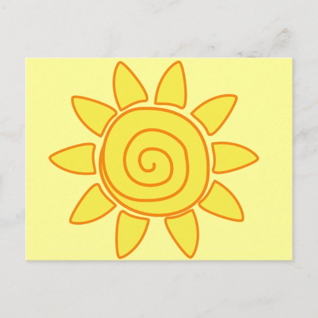Sun Postcard (Front)