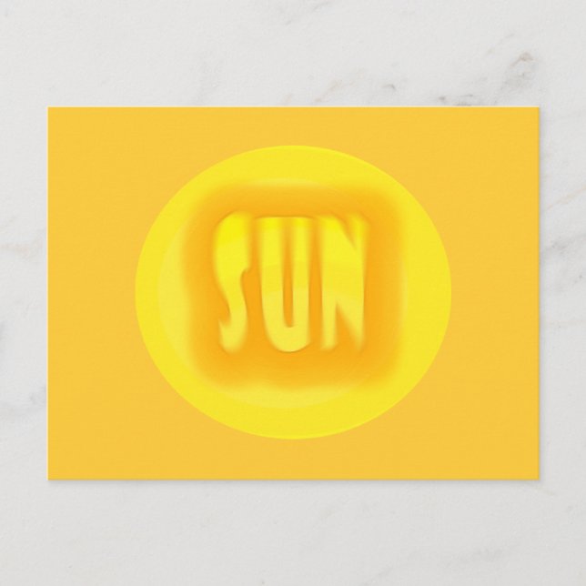 Sun! Postcard (Front)