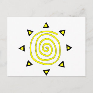Sun Postcard