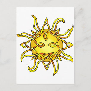 Sun Postcard