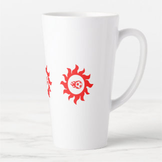 Sun power goals  latte mug