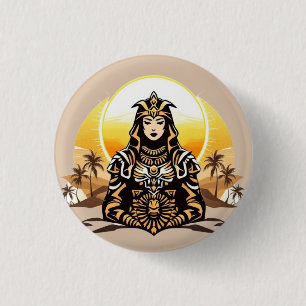 Sun Priestess 1 Inch Round Button