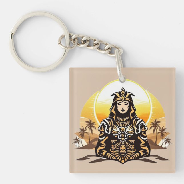 Sun Priestess Keychain (Front)