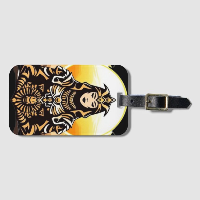 Sun Priestess Luggage Tag (Front Horizontal)