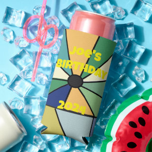 Sun Rays  Seltzer Can Cooler