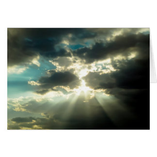 Sun Rays Thru The Clouds