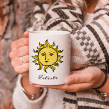     Sun Retro Magic Vintage Personalized Celestial