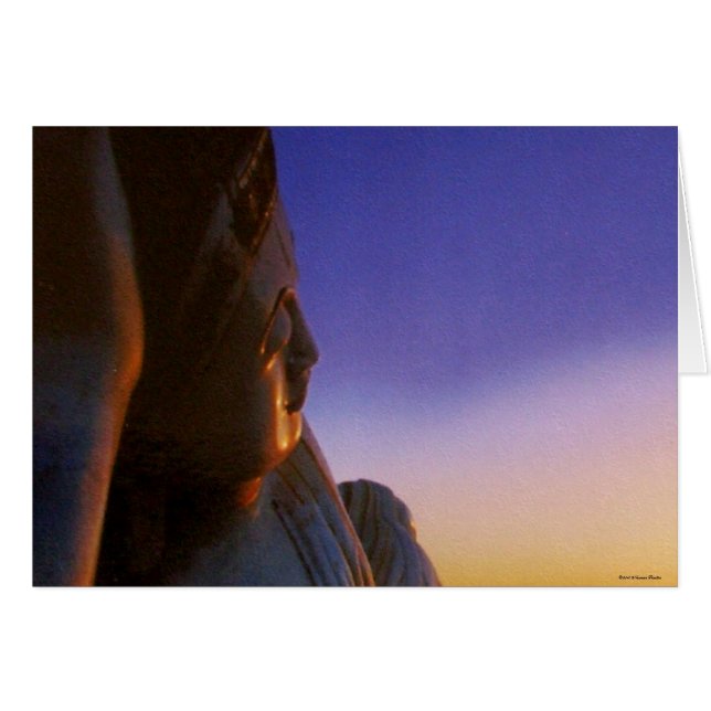 Sun Rising In The East Card (Front Horizontal)