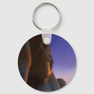 Sun Rising In The East Keychain