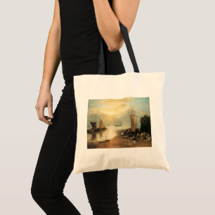 Sun Rising Through Vapour by Joseph Turner Tote Bag