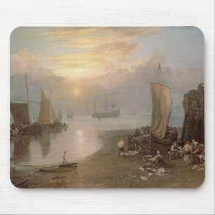 Sun Rising Through Vapour Mouse Pad