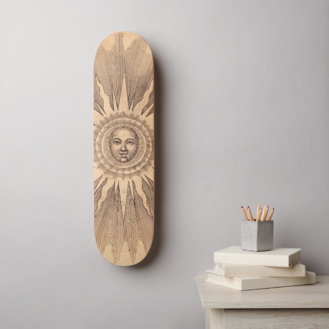 Sun | Robert Fludd | Skateboard (Wall Art)