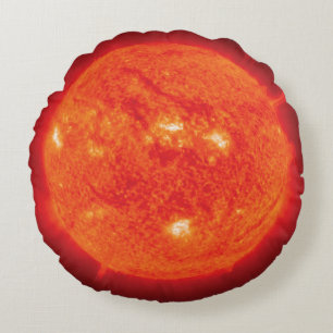 Sun Round Pillow