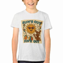Sun’s Out, Fun’s Out! – Retro Kids’ Summer Tee