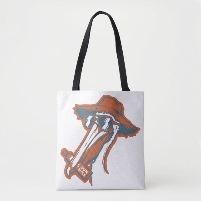 Sun-safe Pelican Tote Bag (Front)