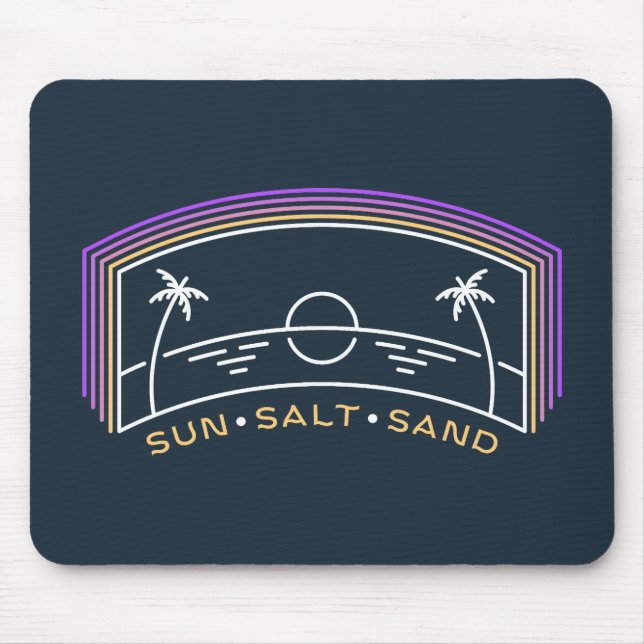 Sun Salt Sand 2 Mouse Pad (Front)