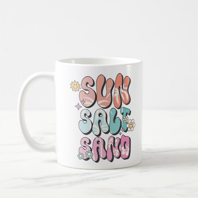 Sun Salt Sand Coffee Mug (Left)