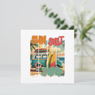 Sun, Salt, Sand – Retro Beach Vibes