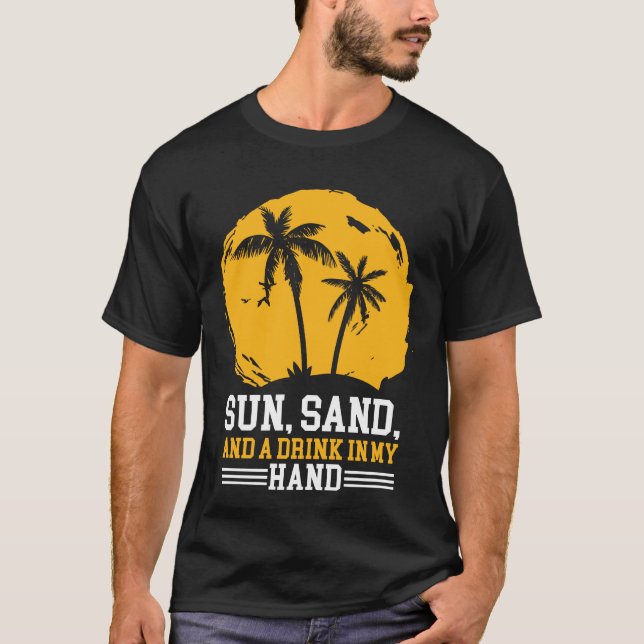 sun salt sand summer tee (Front)