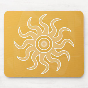 Sun Salutation Mouse Pad
