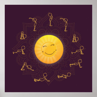 Sun Salutation Poster
