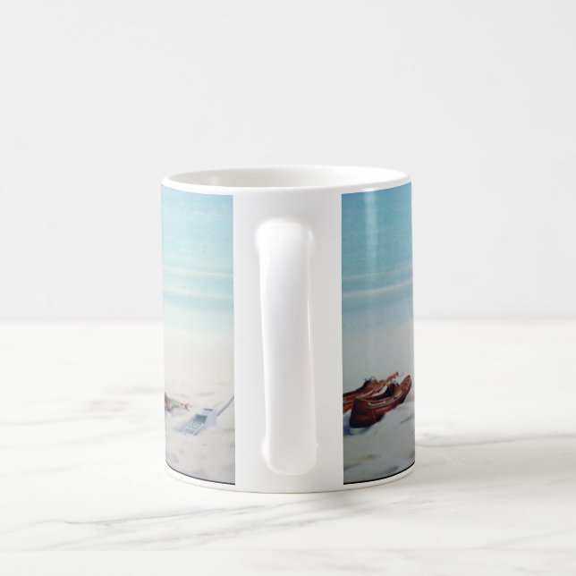 Sun Sand and Money II Coffee Mug (Handle)