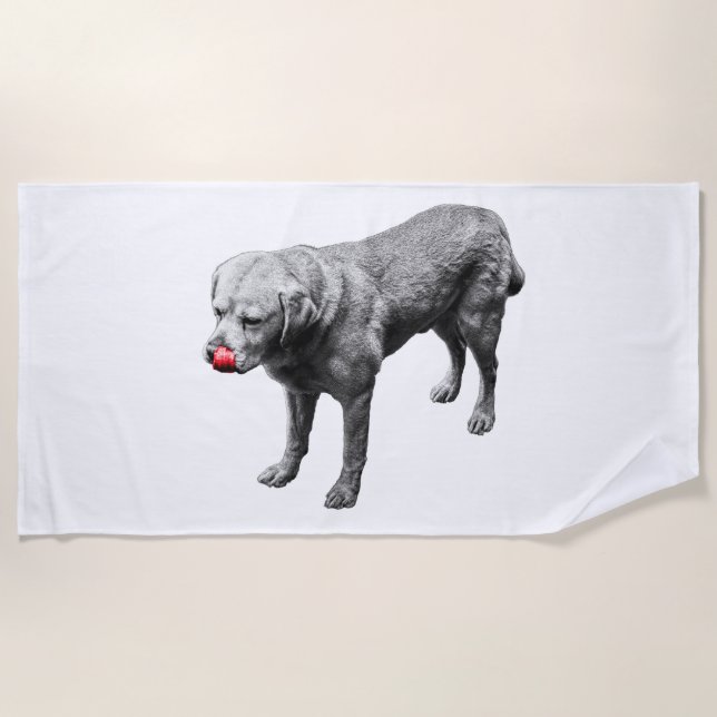 Sun, Sand, & Sass Beach Towel (Front)