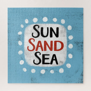 Sun Sand Sea Jigsaw Puzzle