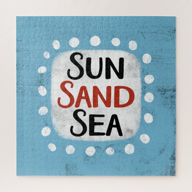 Sun Sand Sea Jigsaw Puzzle (Vertical)