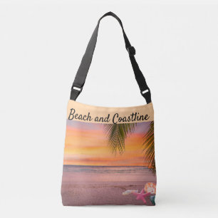 Sun,shade,sand and Shell Crossbody Bag