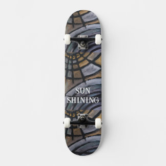 SUN SHINING SKATEBOARD DESIGN