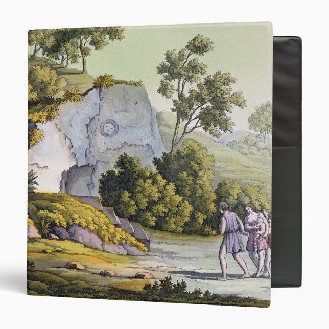 Sun shrine, Peru, from 'Le Costume Ancien et Moder Binder (Front/Inside)