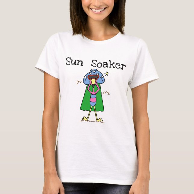 Sun Soaker Flamingo Tshirts and Gifts (Front)
