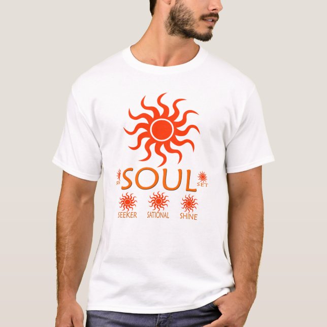 “SUN SOUL” symbols T-Shirt (Front)